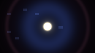 Bassdrop — a Phosphor music visualizer scene for Mac reacting to audio